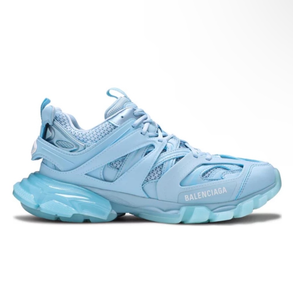Balenciaga Track Sneaker 'Clear Sole - Light Blue' - Picture 4 of 4